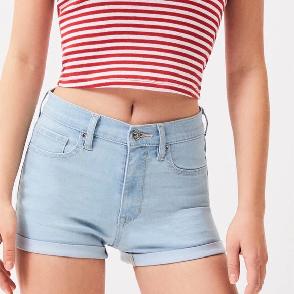 PacSun Pants - Pacsun Sweetie High Rise Denim Shorts 30